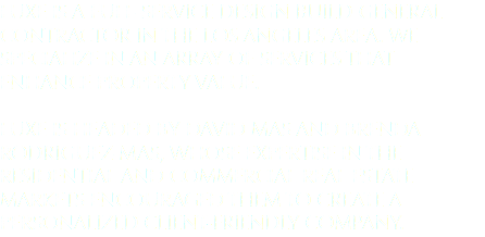 LUXE IS A FULL-SERVICE DESIGN BUILD GENERAL CONTRACTOR IN THE LOS ANGELES AREA. WE SPECIALIZE IN AN ARRAY OF SERVICES THAT ENHANCE PROPERTY VALUE. LUXE IS HEADED BY DAVID MAS AND BRENDA RODRIGUEZ-MAS, WHOSE EXPERTISE IN THE RESIDENTIAL AND COMMERCIAL REAL ESTATE MARKETS ENCOURAGED THEM TO CREATE A PERSONALIZED CLIENT-FRIENDLY COMPANY.